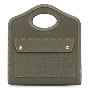 Túi Burberry Mini Horseferry Canvas Tote 8042994