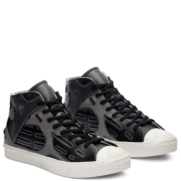 Giày Converse Feng Chen Wang x Jack Purcell Mid 'Black' 169008C - Ảnh 3