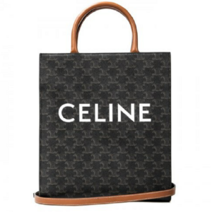 Túi Celine Small Cabas Vertical Triomphe Canvas And Calfskin 191542BZK-04LU