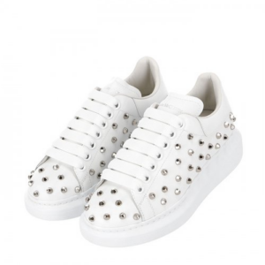 Alternative view of Giày Alexander McQueen Wmns Oversized Sneaker White 641861 WHTQQ 9071