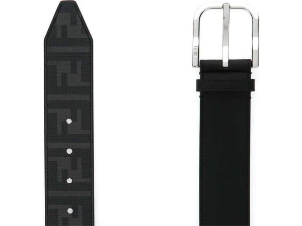 Thắt Lưng Fendi Black Leather Belt 7C0400A9XSF0R2A - Ảnh 3