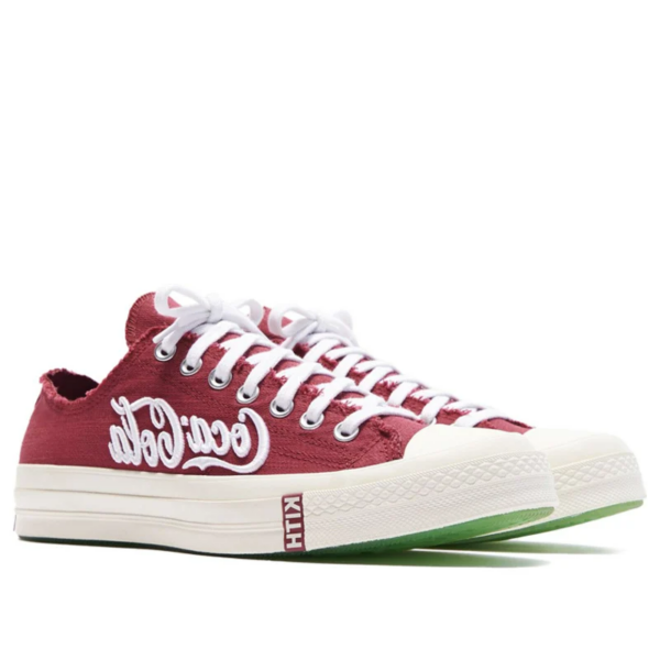 Giày Converse Kith x Coca-Cola x Chuck 70 Low 'Red' 169838C - Ảnh 3