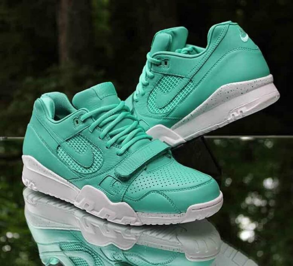 Giày Nike Air Trainer 2 PRM QS Crystal Mint White 708459-300 - Ảnh 3