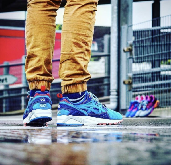Giày Asics Mita x Gel Kayano Indigo Blue 1191A158 400 - Ảnh 2