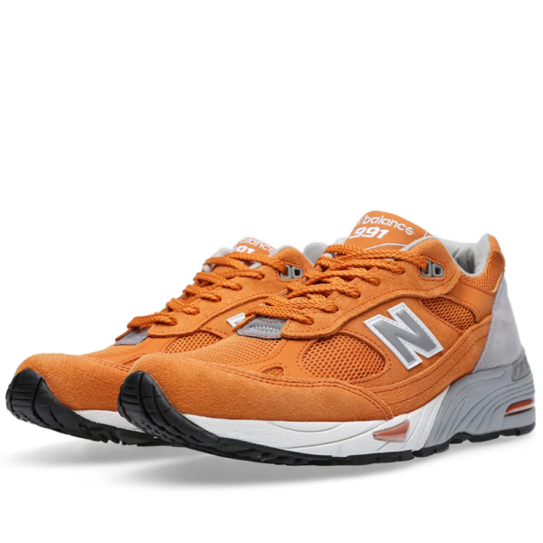 Giày New Balance 991 Made in England 'Orange' M991OGW - Ảnh 5