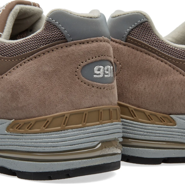 Giày New Balance Wmns 991 Made In England 'Cappucino Silver' W991EFS - Ảnh 3