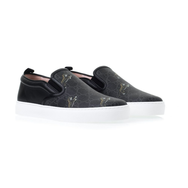 Giày Gucci GG Slip-On 'Tigers' 407362-G0K10-1101 - Ảnh 3