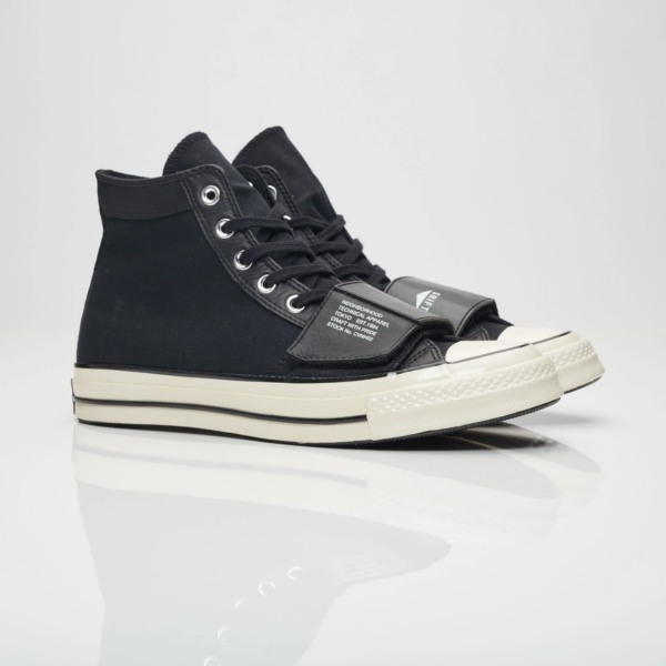 Giày Converse Neighborhood x Chuck Taylor All-Star 70s Hi 'Black' 158602C - Ảnh 4
