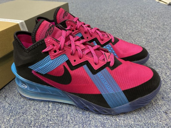 Giày Nike LeBron 18 Low EP 'Neon Nights' CV7564-600 - Ảnh 8