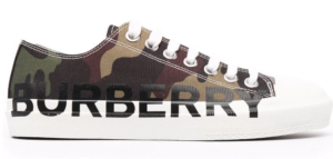 Giày Burberry Logo Print Camouflage Cotton 80418951