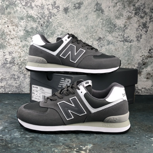 Giày New Balance 574 Trainner 'Grey' ML574ESN - Ảnh 5