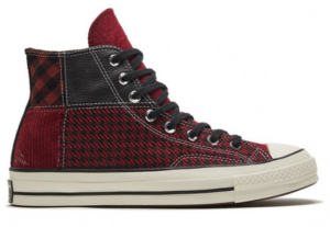 Giay Converse Chuck 70 Engineered Plaid Team Red 170617