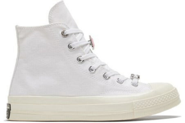 Giay Converse Chuck 70 Hi Taylor 'White Pink' 170621C