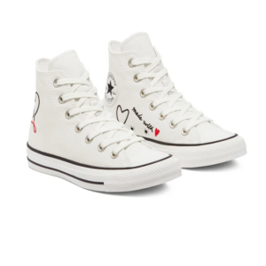 Giay Converse Chuck Taylor All Star High 'Made with Love White' 171159C