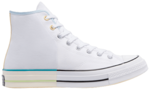 Giay Converse Chuck 70 High 'White Pack Chambray Blue' 171179C