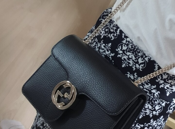 Túi Gucci GG Marmont Shoulder Bags 510304 CAO0G 1000 - Ảnh 2