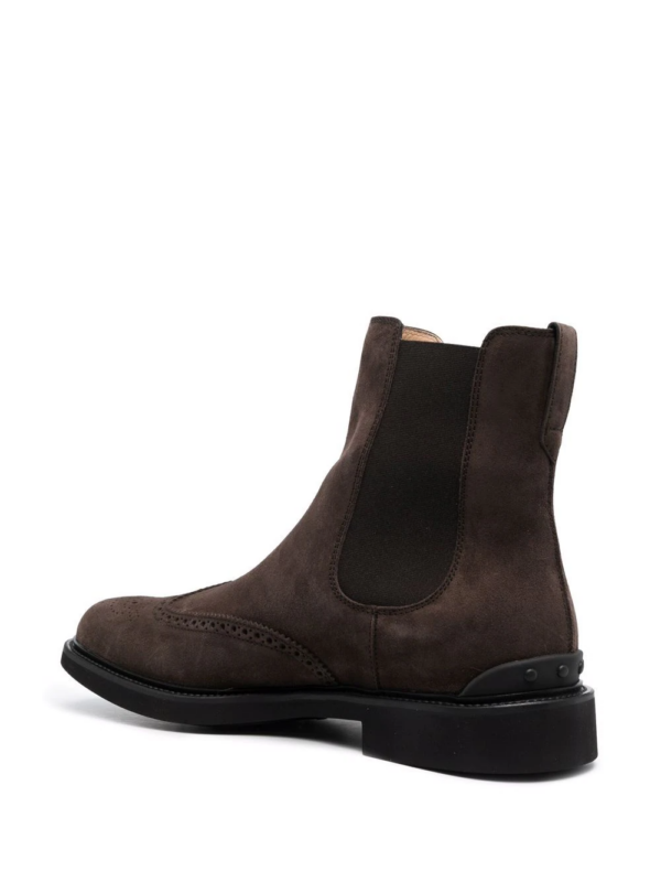 Giày Tod's perforated Chelsea boots XXM06H00MH0RE0S800 - Ảnh 3