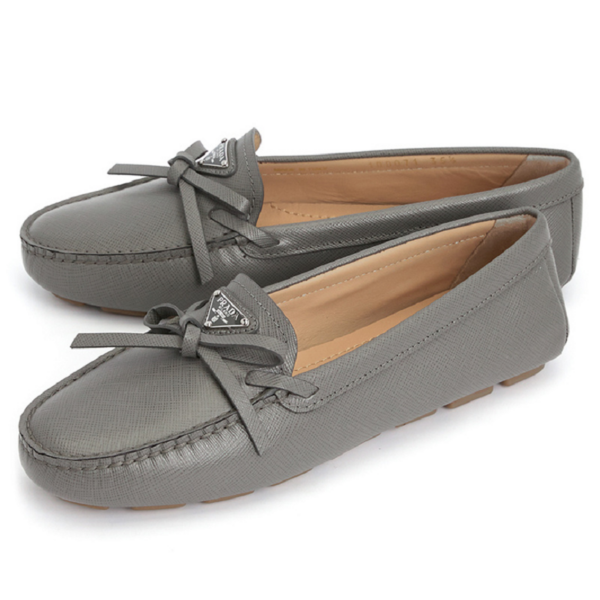 Giày Prada Saffiano 'Gray' 1DD071-053-F0K44 - Ảnh 4