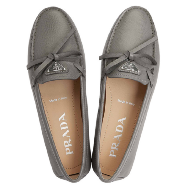 Giày Prada Saffiano 'Gray' 1DD071-053-F0K44 - Ảnh 3