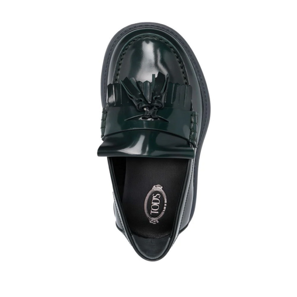 Giày Tod's Tassel-Detail Loafers XXW08J0EY30SHAT819 - Ảnh 4