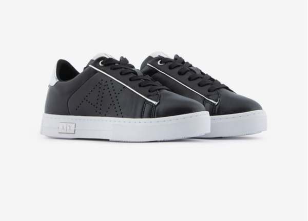 Giày Armani Exchange Brand Logo 'Black' 17179275GC - Ảnh 3