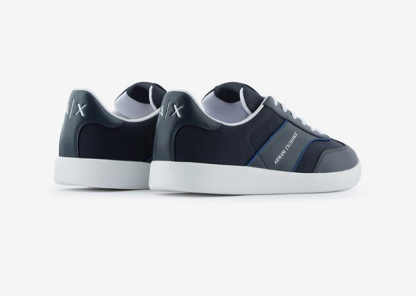 Giày Armani Exchange Brand Logo 'Dark Blue' 17179292OA - Ảnh 2