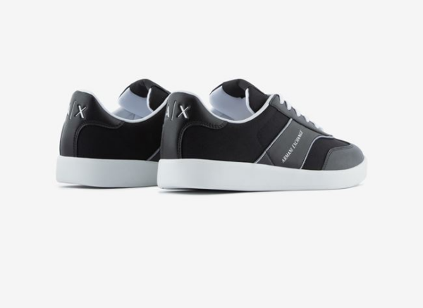 Giày Armani Exchange Brand Logo 'Black' 17179317QM - Ảnh 2