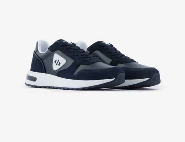 Giày Armani Exchange Brand Logo 'Navy Blue' 17180492JS - Ảnh 3