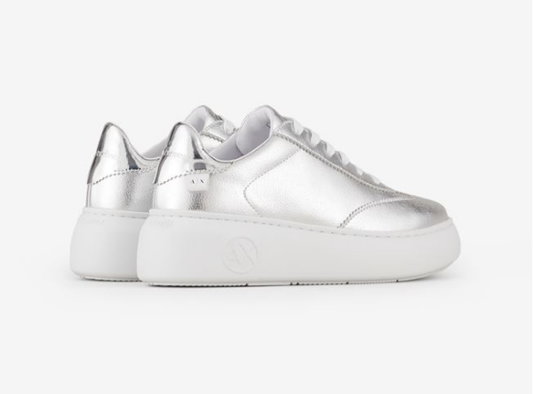 Giày Armani Exchange Brand Logo 'Silver' 17197658QB - Ảnh 2