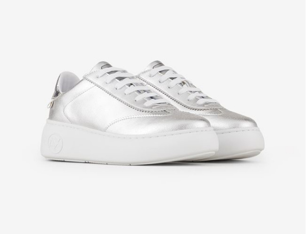 Giày Armani Exchange Brand Logo 'Silver' 17197658QB - Ảnh 3
