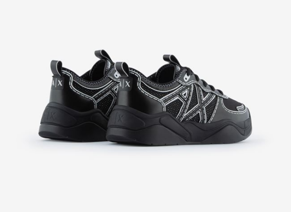 Giày Armani Exchange Brand Logo 'Black' 17212690DF - Ảnh 2