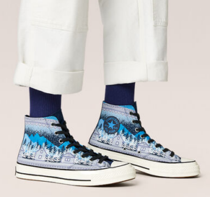 Giay Converse Chuck 70 High 'Holiday Sweater Midnight Navy' 172135C