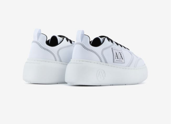 Giày Armani Exchange Round Toeline 'White' 17214708WP - Ảnh 2
