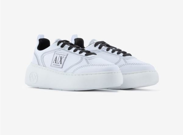 Giày Armani Exchange Round Toeline 'White' 17214708WP - Ảnh 3