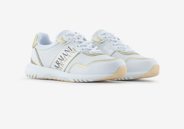 Giày Armani Exchange Brand Logo 'White' 17214714NX - Ảnh 3