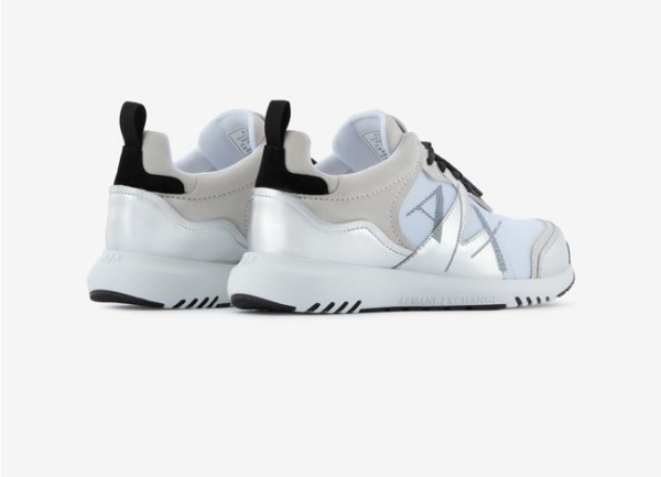 Giày Armani Exchange Brand Logo 'Grey' 17224025GT - Ảnh 2