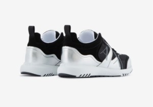 Alternative view of Giày Armani Exchange Brand Logo 'Black White' 17224027FS