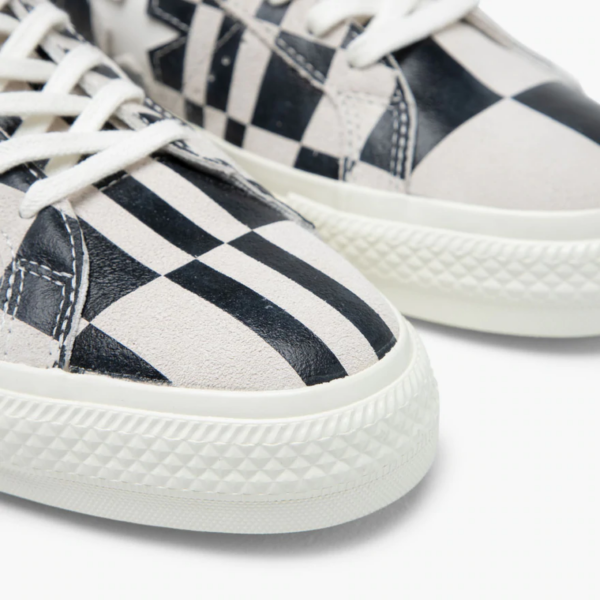 Giày Converse One Star Low Warped Board White Black 172352C - Ảnh 5