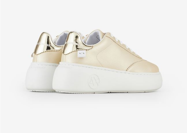 Giày Armani Exchange Brand Logo 'Gold' 17242187JA - Ảnh 2