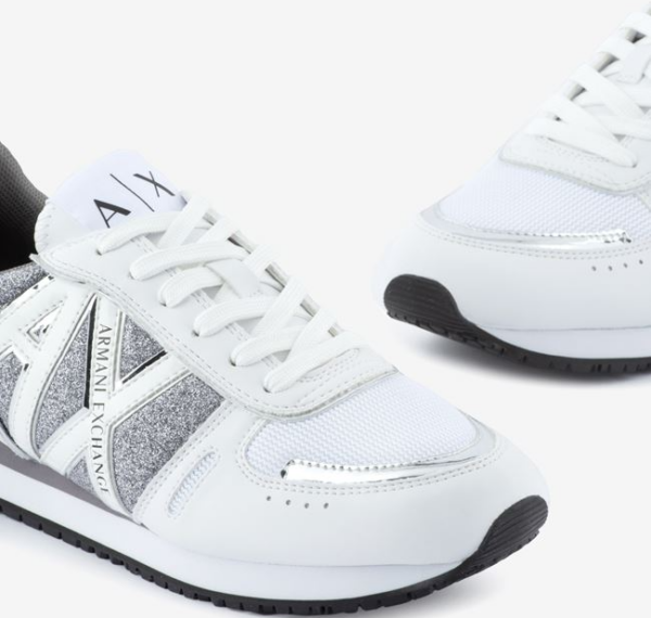 Giày Armani Exchange Fabric Inner 'White' 17251758LJ - Ảnh 4