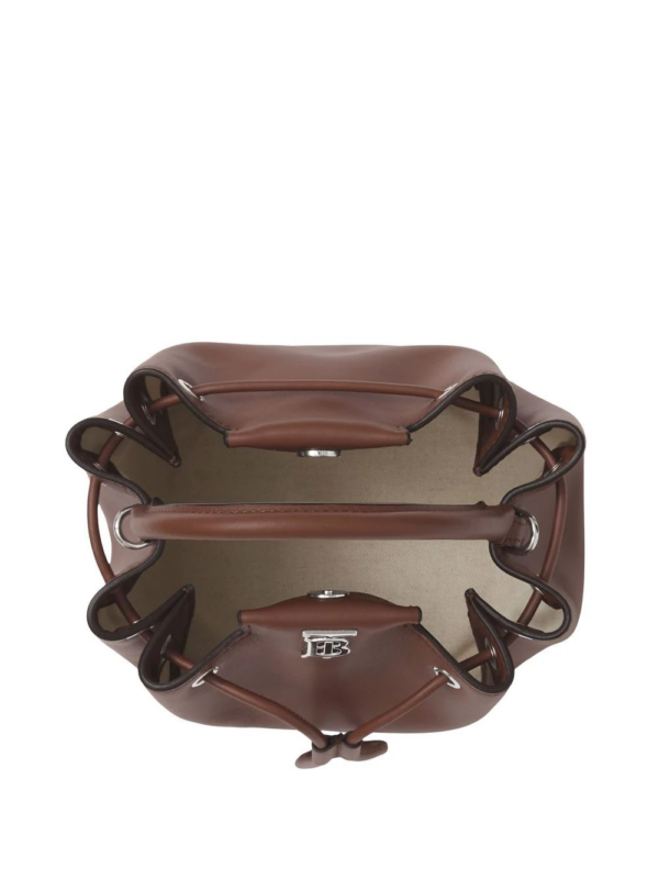 Túi Burberry Monogram Bucket Women's Tote and Shoulder Bag 8045043 - Ảnh 4