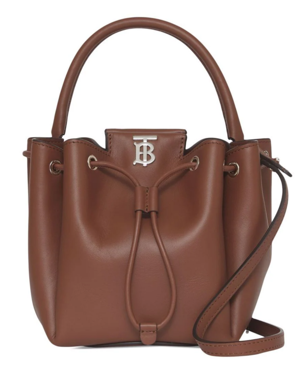 Túi Burberry Monogram Bucket Women's Tote and Shoulder Bag 8045043
