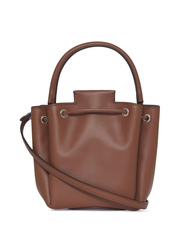 Túi Burberry Monogram Bucket Women's Tote and Shoulder Bag 8045043 - Ảnh 5