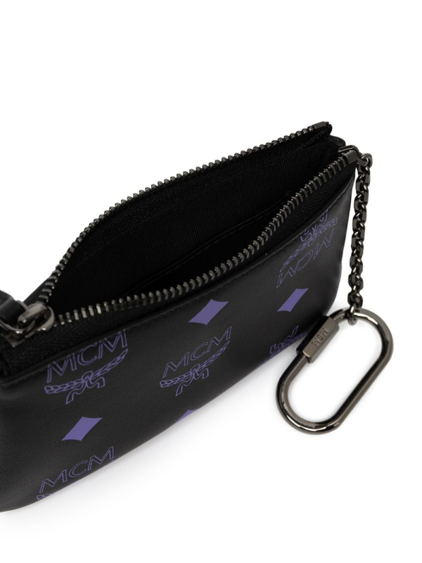 Túi MCM Color Splash Logo Leather 'Black' MXKCSSX01U4 - Ảnh 2