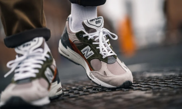 Giày New Balance 991 Made In England 'Nu Block Tan' M991NGO - Ảnh 5