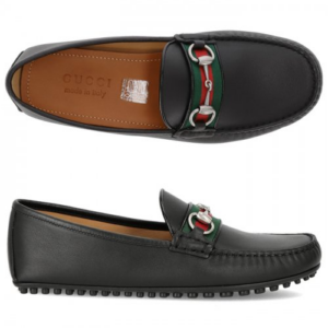 Alternative view of Giày Gucci Leather Loafers Moccasins Black 450892-A9L60-1098