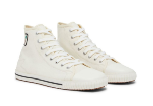Alternative view of Giày Palm Angels High Square Vulcanized 'White' PMIA075S22FAB0010110