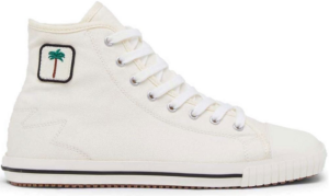 Giày Palm Angels High Square Vulcanized 'White' PWIA047S22FAB0010110