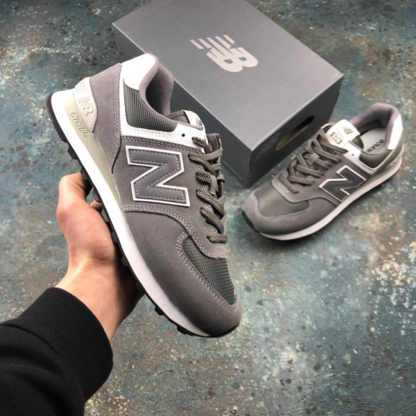 Giày New Balance 574 Trainner 'Grey' ML574ESN - Ảnh 7