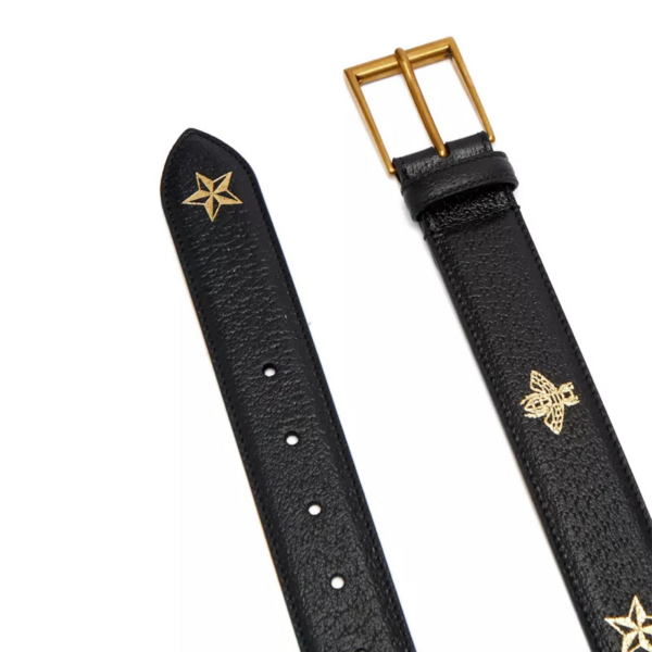 Thắt Lưng Gucci BEE STAR Men's Belt 495125-DJ2KT-8474 - Ảnh 2